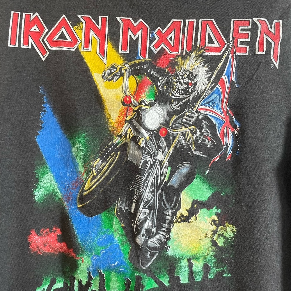 vintage band tee / iron maiden / RARE